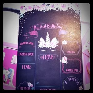 Unicorn party supplies